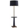 Thumbnail2 of Port 68 Cairo 560" Gray and Aged Brass Tray Table Floor Lamp