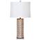 Port 68 Cameron White and Gold Porcelain Table Lamp