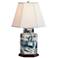 Port 68 Canton Blue and White Porcelain Accent Table Lamp
