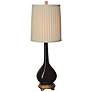 1_Port 68 Daniel 28" High Glossy Black Porcelain Table Lamp