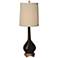 Port 68 Daniel 28" High Glossy Black Porcelain Table Lamp