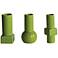 Port 68 Deco Apple Green Decorative Vases Set of 3