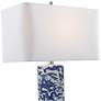 2_Port 68 Dragon Blue and White Cylinder Blue Table Lamp more views