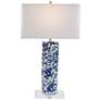 4_Port 68 Dragon Blue and White Cylinder Blue Table Lamp more views