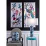 5_Port 68 Dragon Blue and White Cylinder Blue Table Lamp more views