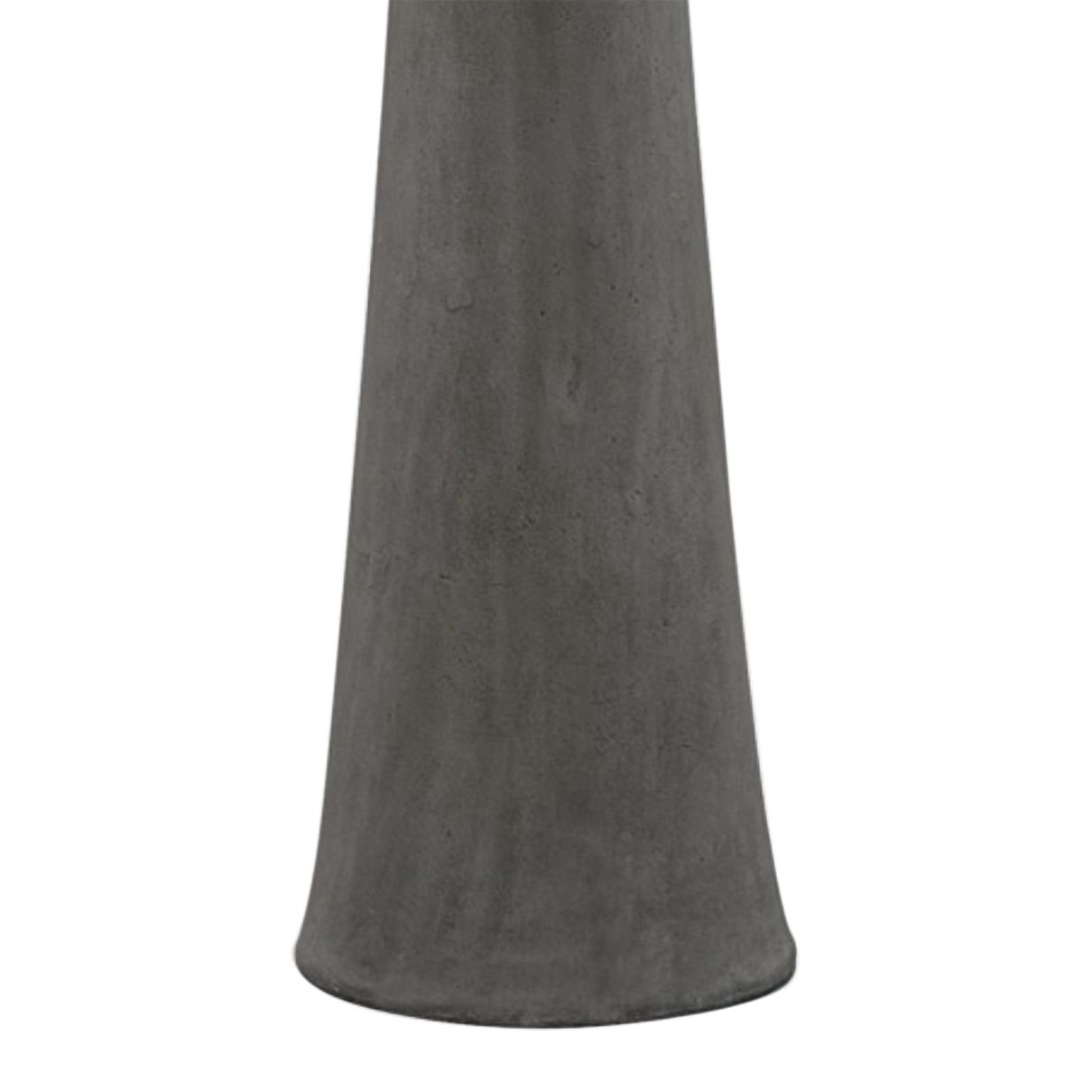 Image 4 Port 68 Draper 67" Graystone Cement Modern Cone Floor Lamp more views