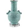 Port 68 Dynasty Celadon Crackled Glaze Vase Table Lamp
