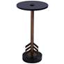 Port 68 Franco 12" Wide Marble Small Accent Table