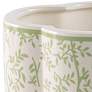 Port 68 Ghost Blossom Green Vine Oval Planter