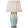 Port 68 Glenda Celadon Porcelain Vase Table Lamp