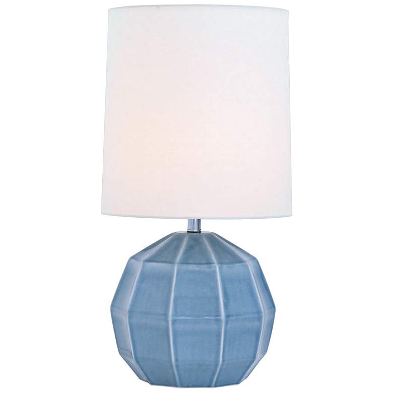 Image 1 Port 68 Harry Smoke Geodome-Shaped Porcelain Table Lamp