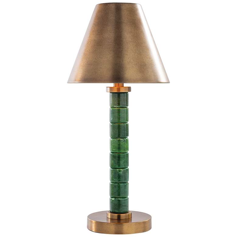 Image 1 Port 68 Jade Garden 17 1/2" High Emerald Green Accent Table Lamp