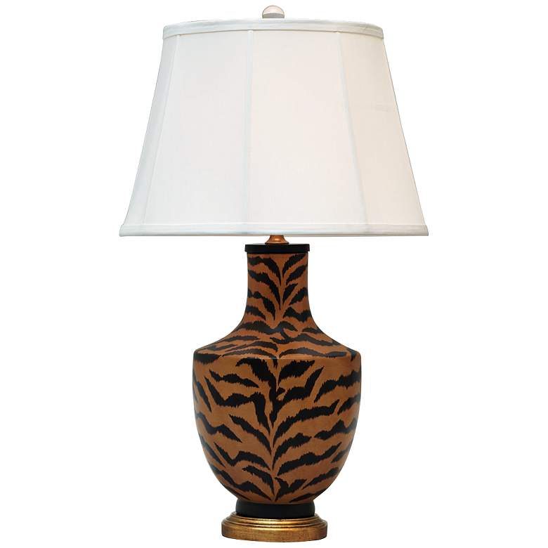 Image 1 Port 68 Le Tigre Natural Gold and Black Lacquer Table Lamp