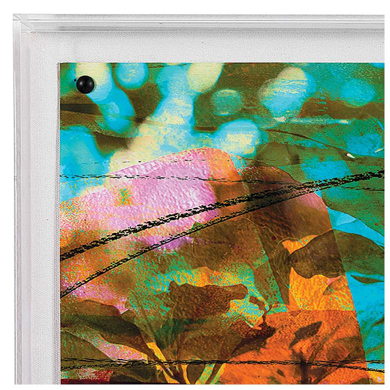 Image 2 Port 68 Leaf Study III 20" Square Giclee Framed Wall Art more views