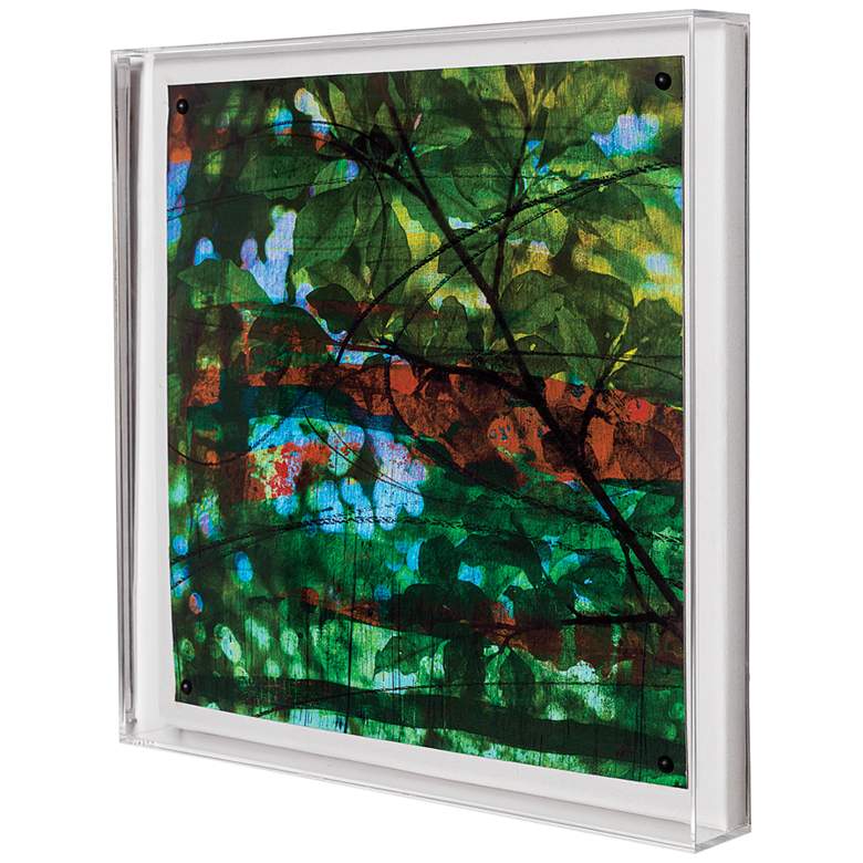 Image 3 Port 68 Leaf Study IV 20 inch Square Giclee Framed Wall Art more views