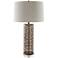 Port 68 Luis Brass Laser Cut Table Lamp