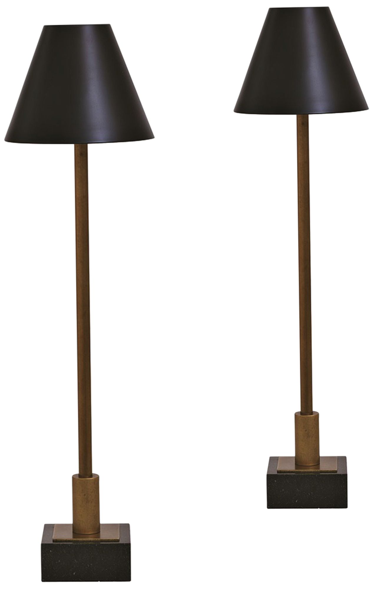 Gold, Black, Buffet Lamps Table Lamps Lamps Plus