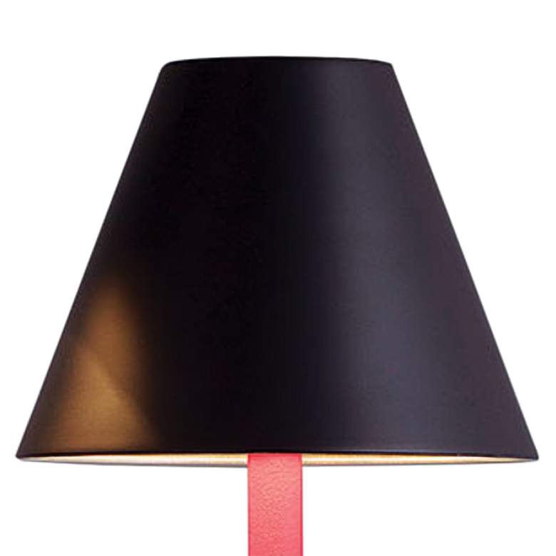 Image 3 Port 68 Marais Red Leather Stem Buffet Table Lamps Set of 2 more views
