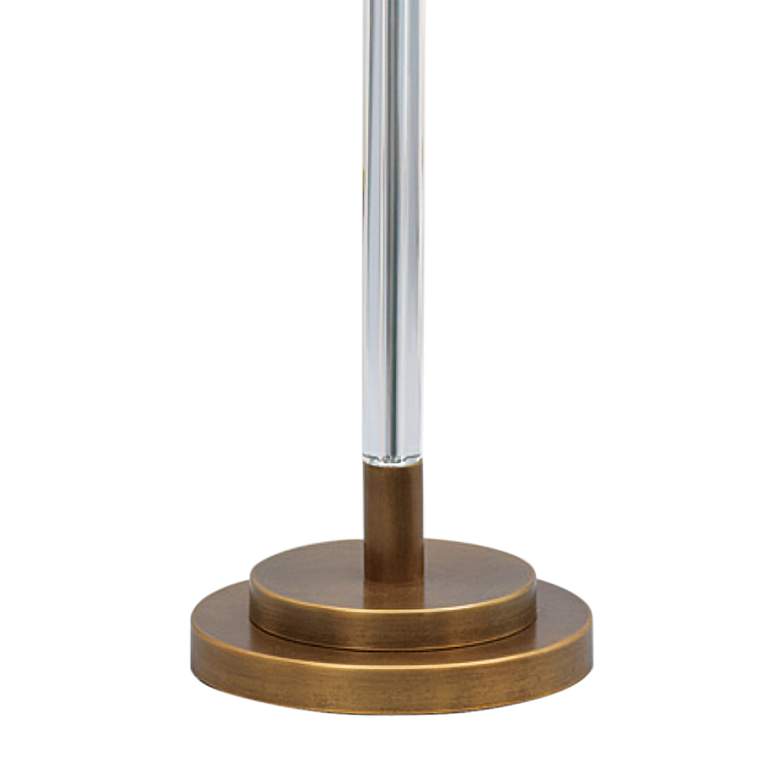 Image 4 Port 68 Maxwell Aged Brass Crystal Floor Lamp more views