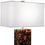 2_Port 68 Milan Tortoise Acrylic Rectangular Table Lamp more views