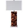 4_Port 68 Milan Tortoise Acrylic Rectangular Table Lamp more views