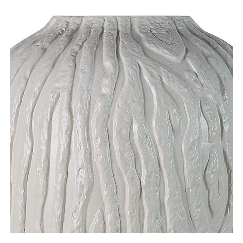Image 2 Port 68 Montana 20" High Matte White Decorative Vase more views