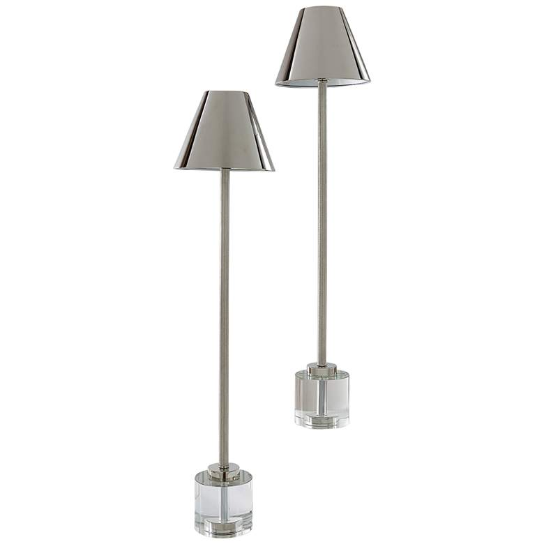 Image 4 Port 68 Parliament Polished Nickel Table Lamps Set of 2 more views