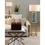 5_Port 68 Reynolds 35" High Modern Aged Brass Metal Table Lamp more views