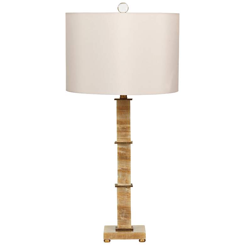 Image 1 Port 68 Rialto Gold Leaf Marble Table Lamp