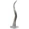 Port 68 Safari 33" High Silver Leaf Horn Sculpture