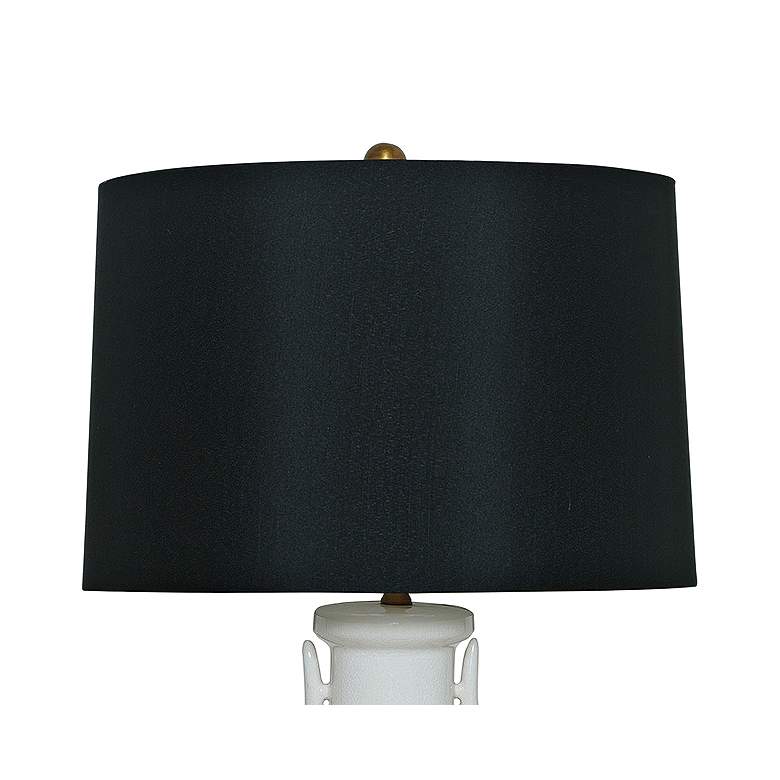 Image 2 Port 68 Song Cream White Asian-Influenced Table Lamp more views