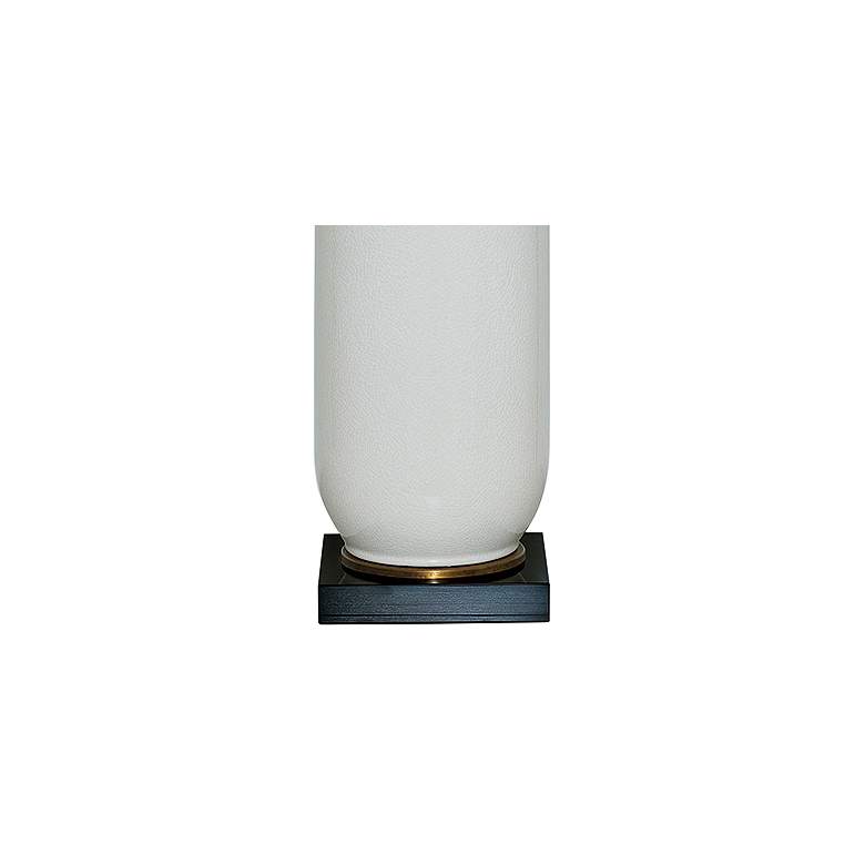 Image 3 Port 68 Song Cream White Asian-Influenced Table Lamp more views