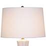 Port 68 Southampton Cream Crackled Porcelain Vase Table Lamp