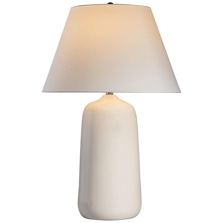 Image 2 Port 68 Thomas Cream Crackle Porcelain Table Lamp