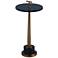 Port 68 Toronto 12" Wide Brass Small Accent Table