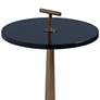 Port 68 Toronto 12" Wide Brass Small Accent Table