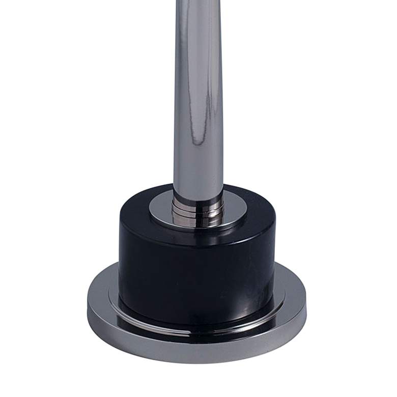 Image 3 Port 68 Toronto 12" Wide Nickel Small Accent Table more views