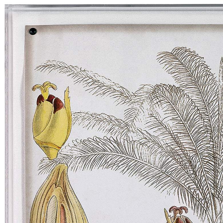 Image 2 Port 68 Tropical Foliage I 26" Wide Giclee Framed Wall Art more views