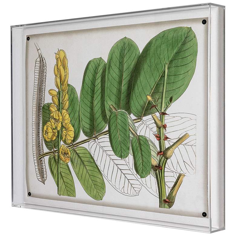 Image 3 Port 68 Tropical Foliage II 26 inch Wide Giclee Framed Wall Art more views