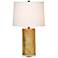 Port 68 Westwood 29" High Gold Leaf Glass Table Lamp