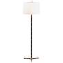 1_Port 68 Wilmette 64" Black and Aged Brass Metal Floor Lamp