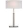 Port Elizabeth 24" High 1-Light Table Lamp - Satin Nickel