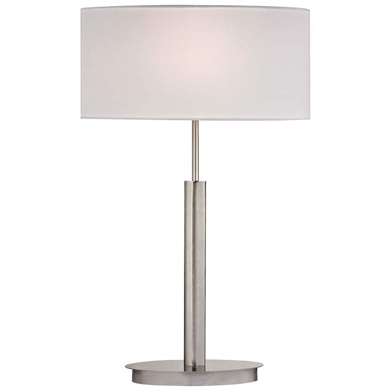 Image 1 Port Elizabeth 24" High 1-Light Table Lamp - Satin Nickel