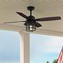 Thumbnail4 of Port Royale 52 in Indoor/Outdoor Natural Iron LED Ceiling Fan with Remote more views