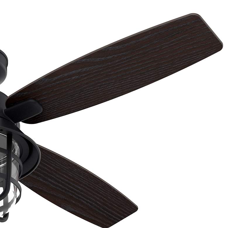 Image 7 Port Royale 52 in Indoor/Outdoor Natural Iron LED Ceiling Fan with Remote more views