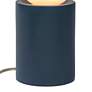 Portable 11 1/2" High Midnight Sky Ceramic Accent Table Lamp