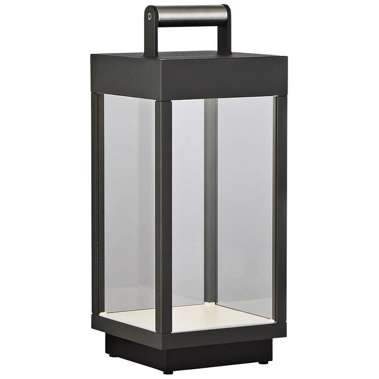 Image 1 Portable 14" High LED Lantern with Bluetooth Speaker