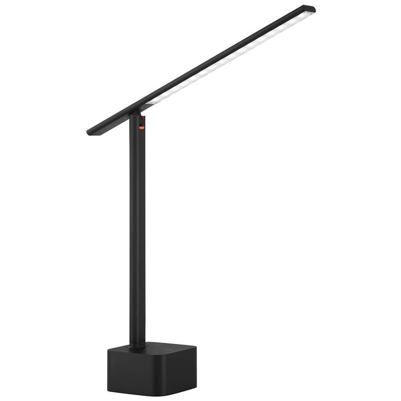 Image 1 Portables 14" High LED Black Rechargeable Desk Lamp