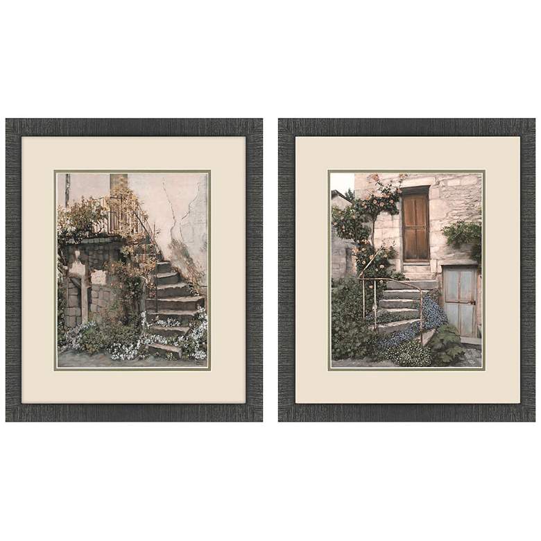 Image 1 Porte 18"W x 21"H Framed Art Set of 2