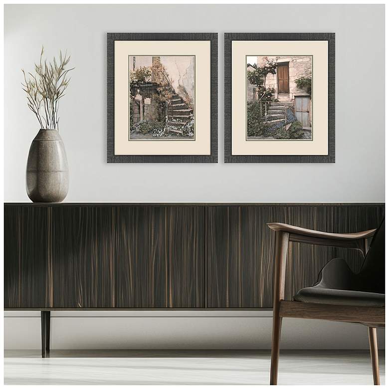 Image 4 Porte 18"W x 21"H Framed Art Set of 2 more views
